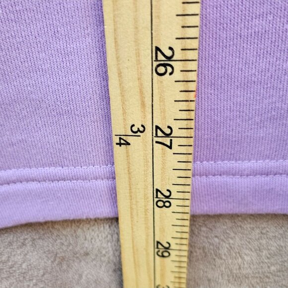 Vtg Quacker Factory Women's 3X Embroidered Pullover Sweatshirt Lavender QVC NWT - Picture 6 of 7